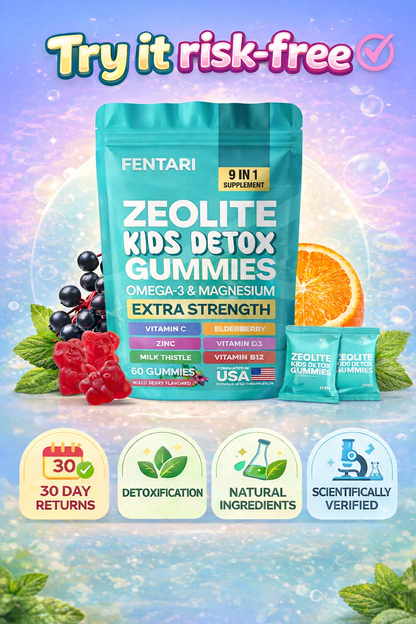 Fentari Kids Essential Detox & Vitamin Gummies
